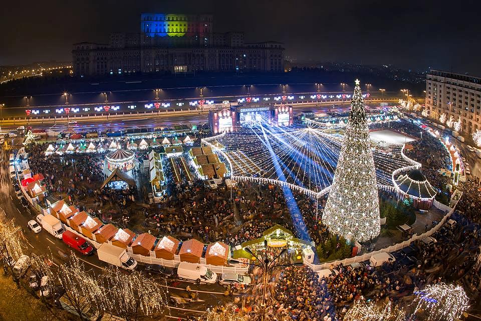 Vianočné trhy v Bukurešti
