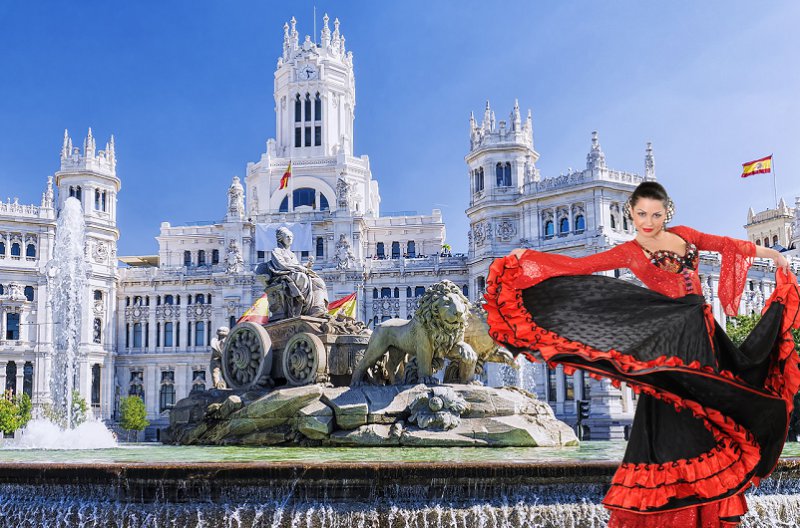Temperamentný Madrid a flamenco show LETECKY