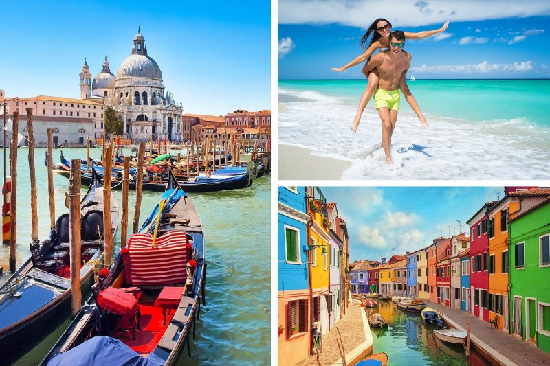 Romantické Benátky s možnosťou kúpania v mori LETECKY