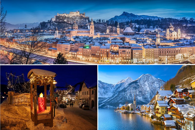 Vianočný Salzburg a legendárny advent na jazere Wolfgangsee