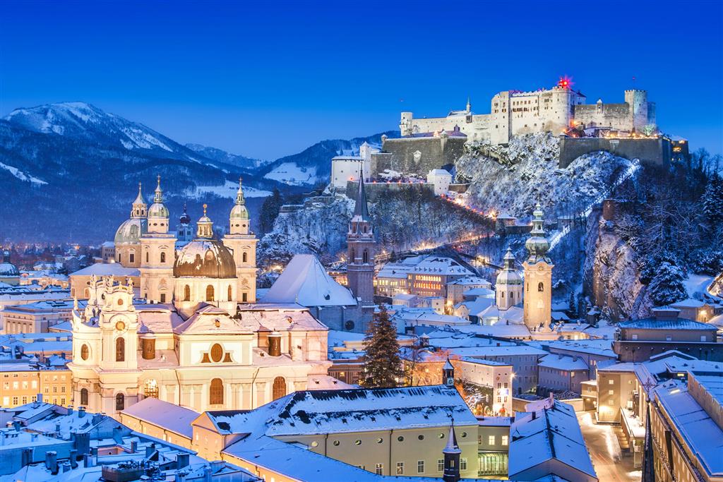 Vianočná nálada v Salzburgu