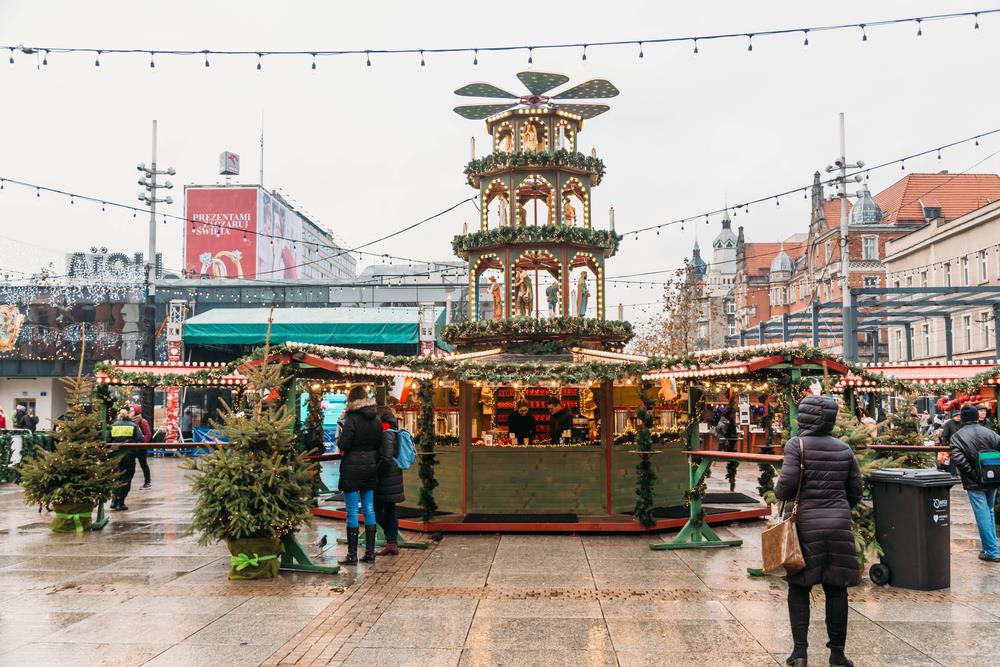 Vyhlášené vánoční trhy a nákupy v Katowicích - 15