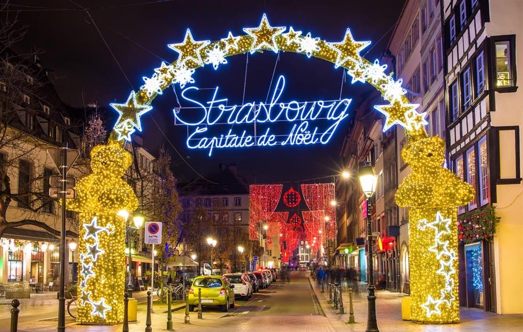Adventní trhy ve francouzském Štrasburku - 1