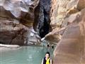 Jordánsko fun & energy - Jordansko wadi mujib voda v kanone