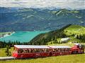 Alpská rozprávka - lokomotívou na horu Schafberg a krása alpského jazera