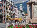 Innsbruck, tirolské mestečká, festival knedlíkov a svet krištáľov
