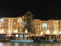 Rakúske mesto Vianoc Steyr a adventný Linz