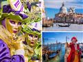 Benátsky karneval  a farebný ostrov Burano