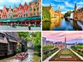 Belgicko, krajina čokolády a waflí, Brusel a romantické Bruggy LETECKY