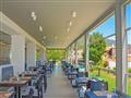 Thassos - Skala Panagia - Hotel Princess Golden Beach - reštaurácia s terasou
