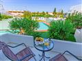 Kréta - Rethymno - Hotel Rethymno Residence - výhľad