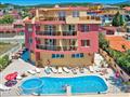 Bulharsko - Slnečné pobrežie - hotel Sunny Flower - pohľad na hotel