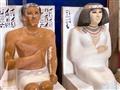 Princ Rahotep a jeho žena Nofret. Nádherné vsadené oči, ktoré sa na Vás pozerajú z každého uhľa. Vši