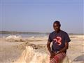 Lokálny BUBO sprievodca na brehu Lac Rose, Senegal.
Foto: Katarína Lišková