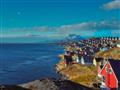 Hlavné mesto Grónska Nuuk je neuveriteľne fotogenický. Foto: Miroslav ŠKRABAN - BUBO