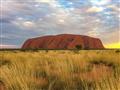 Opäť iná farba. Ako to len to Uluru robí? Viete aká je skutočná farba tohto arkózového pieskovca? fo