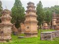 Uvidíme les stoviek starodávnych pagod vďaka ktorým je chrám zapísaný v svetovom dedičstve UNESCO. f