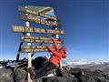 Renáta na vrchole Kilimandžára v novembri 2020. Akú fotografiu vymyslíte Vy? foto: Ľuboš Fellner - B