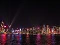 V Hong Kongu nás víta symfónia svetiel - najväčšia každodenná laserová show na svete. foto: Adam Záh