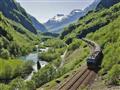 Najkrajšia železnica v Nórsku - Flam-Myrdal
