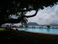 Bazén hotela na ostrove Ilhéu das Rolas