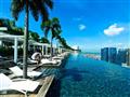 Nekonečný bazén, kde si budete užívať výhľad na celý Singapur. foto: Ľuboš Fellner - BUBO