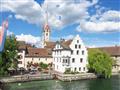 Stein am Rhein sa môže popýšiť krásne zachovalým historickým centrom. foto: František Kekely - BUBO