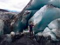Perfektné osvieženie na letné dni. Ľadovcový jazyk Mýrdalsjökull. 4. najväčší ľadovec na Islande. S 