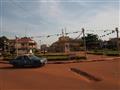 Modré taxíky v Bissau na námestí Che Guevaru.