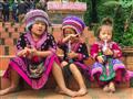 Severné Thajsko je odlišné od toho južného a tak aj pôvodné kroje hrajú farbami. foto: Veronika Hulí