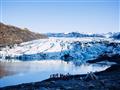 Krátkou prechádzkou sa dostaneme až k ľadovcovému jazyku ľadovca Mýrdalsjökull, ktorý je 4. najväčší