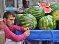 Momentka z trhoviska v Diyarbakire. Predávajú tu tak obrovské melóny, že ste väčšie vo svojom živote