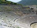 Obrovské divadlo v starovekom Efeze patrí k najväčším v Malej Ázii. Bude to fascinujúci pohľad. foto