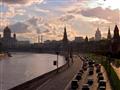 Nábrežie rieky Moskva spája niekoľko dominánt Moskvy od Kremľu až po Chrám Krista Spasiteľa. foto: a