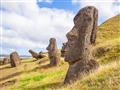 Najväčšia záhada ostrova - sochy Moai. foto: Samuel Kĺč – BUBO