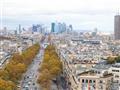 Slávna Champs Elysées z výšky. foto: Martin Lipinský – BUBO