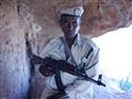 Portrét (v protisvetle) nášho ochrancu. Somálsko je na hrane aj dnes. Lubos Fellner- BUBO