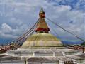 Krásna nepálska budhistická architektúra v káthmanduskom údolí