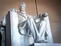 Washington, D.C. - socha Abrahama Lincolna, kam si chodia ľudia po radu