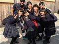 Japonské školáčky milujú selfies. foto: Martin Šimko - BUBO