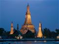 Wat Arun v Bangkoku patrí k najkrajším pamiatkam mesta