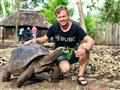Na Prison island je záchranná stanica na korytnačky obrovské, ktoré pochádzajú zo Seychelského ostro