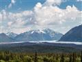 Najdlhší ľadovec v USA - Matanuska Glacier, ktorý je ľahko prístupný aj z cesty. foto: Ľubor KUČERA 