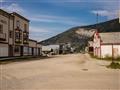 Historické drevené budovy, nespevnené chodníky- atmosféra v zlatokopeckom Dawson City. foto: Ľubor K