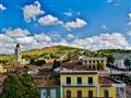 Príchod do Trinidad, ktorého hlavné námestie je pod patronátom UNESCO.