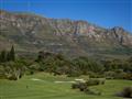 14. jamka v Steenberg Golf Course v nádhernom prostredí pod Stolovou horou. Foto: Ľuboš Fellner- BUB