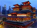 Chrám Budhovho zubu v Singapure je dokonalým príkladom krásy čínskej budhistickej architektúry.
Foto