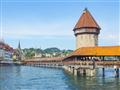 Kaplnkový most je jednoznačne symbolom Luzernu. foto: František Kekely - BUBO