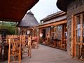 Naša lodge v Arba Minch nad jazerom Abaya a Chamo. Sme v regióne Southern Nations a pred vstupnou br