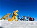 Zábava na Uyuni. Foto: Karina Katanová - BUBO